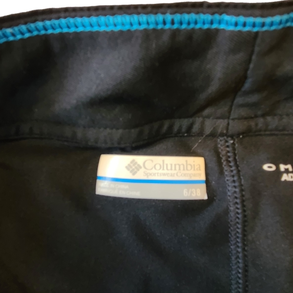 Columbia Skort with front tie and zipper size 6 black - Picture 7 of 9